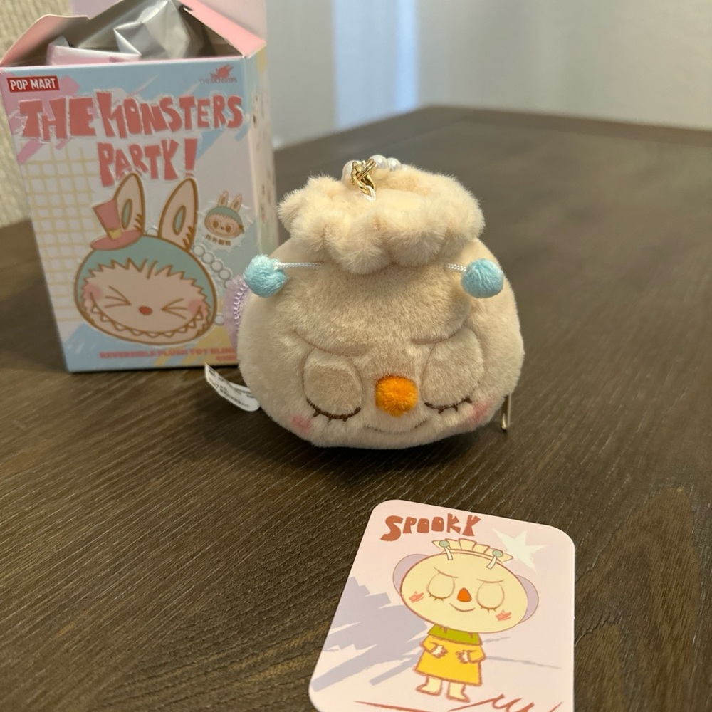 POP MART THE MONSTERS‎ Party Series Reversible Plush CONFIRMED - Spooky